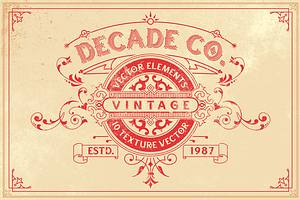 Vintage Vector Elements