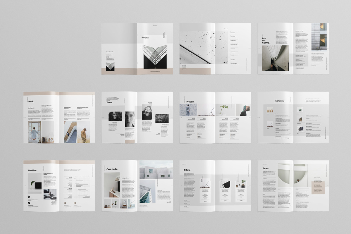 Project Proposal, a Brochure Template by Moscovita Studio (Photo 12 of 12)
