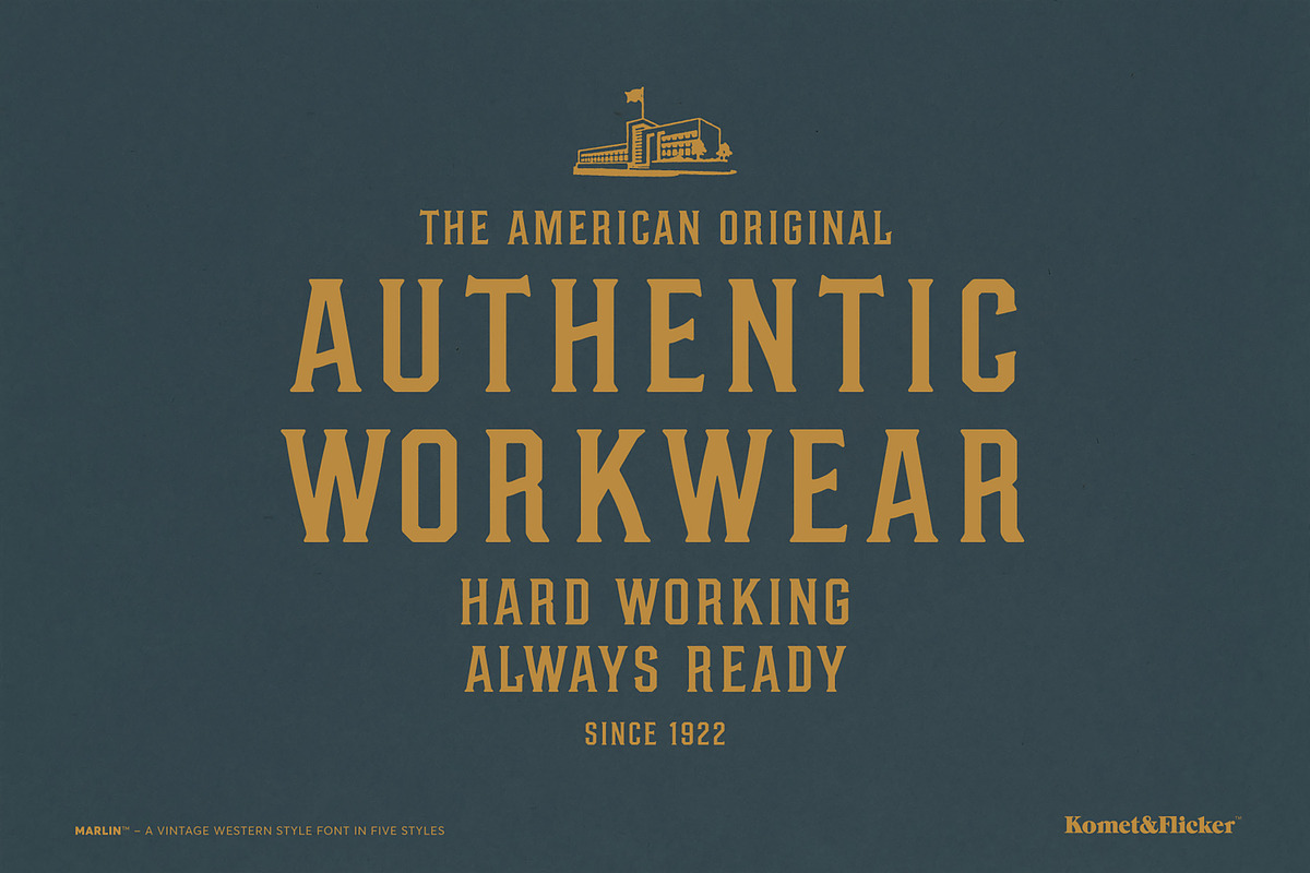 MARLIN - A Western Style Font, a Serif Font by Komet & Flicker (Photo 9 of 15)