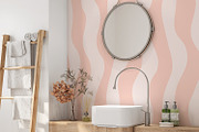 Cream Wavy Stripes, a Texture Graphic by MalyskaStudio (Thumbnail 8 of 9)
