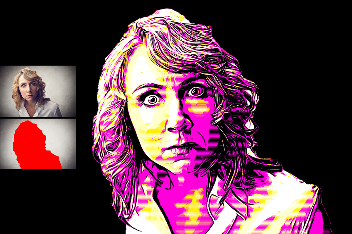 Pop Art Effect Photoshop Action, an Action Add-On by MRI STUDIO (Photo 18 of 22)