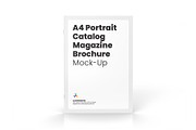 A4 Portrait Magazine Brochure Mockup, a Books & Magazine Mockup by Illusiongraphic (Thumbnail 14 of 28)