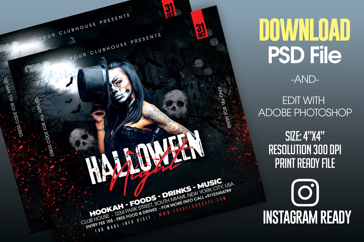 Halloween, a Templates & Theme by MithilaCreation (Photo 2 of 6)