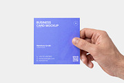 Business Card Presentation Kit, an Advertising Mockup by graphypix (Thumbnail 8 of 13)