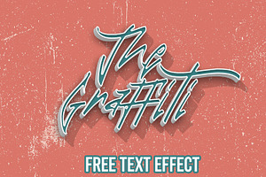 The Graffiti Font - Free Text Effect