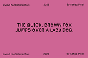 anxious thoughts font, a Sans Serif Font by Ashiya Pixel (Thumbnail 3 of 9)