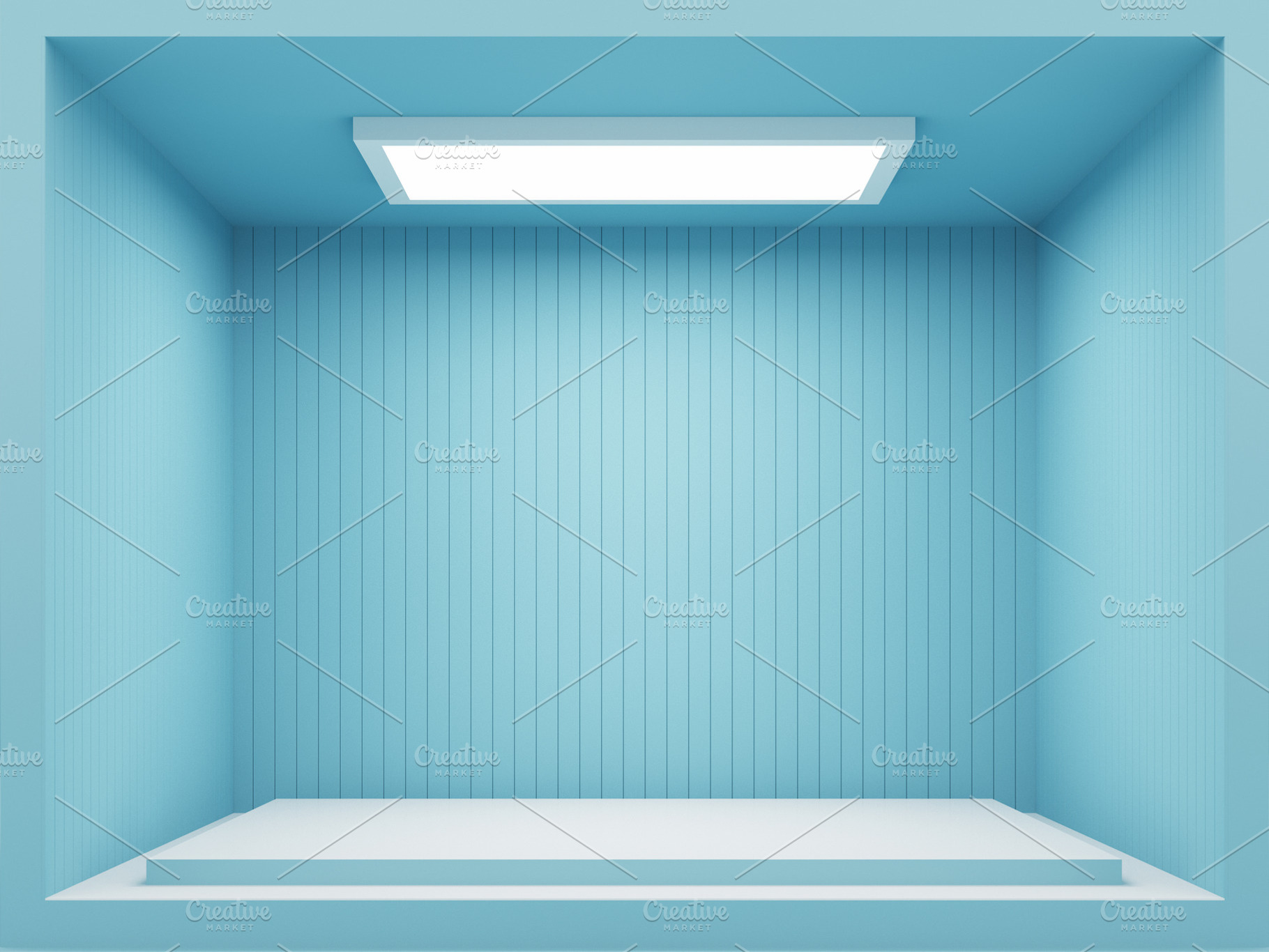 light blue turquoise color wall, a Business Photo by TONTECTONIX