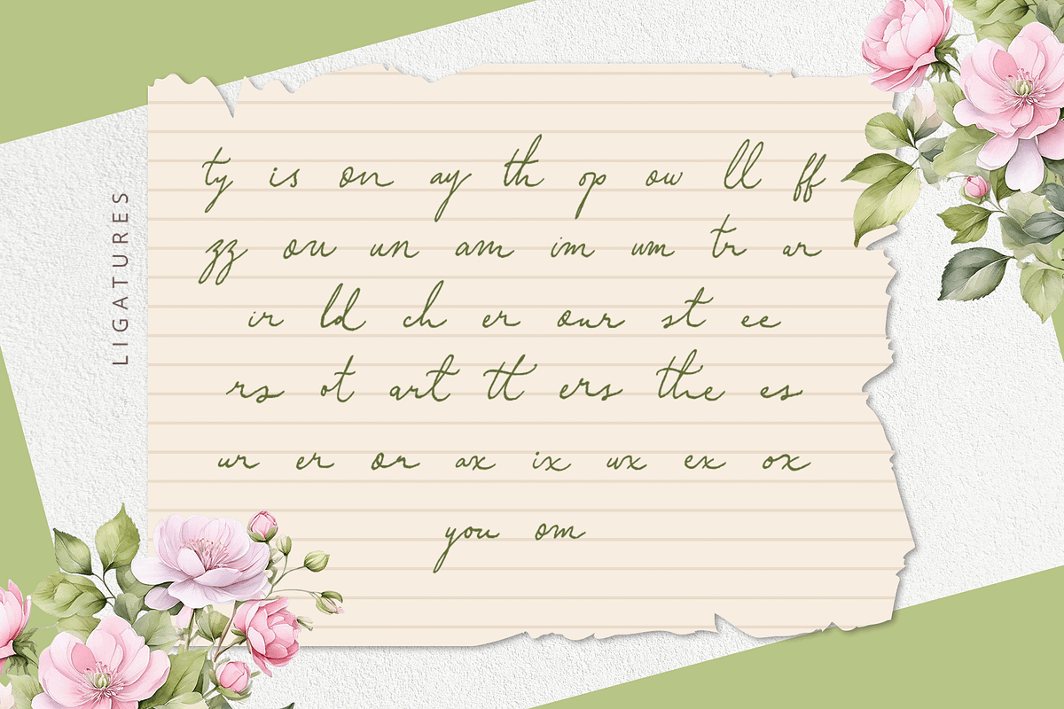 Twirly Whisper – Playful Handwritten, a Handwritten Font by overlaytemplates (Photo 5 of 5)