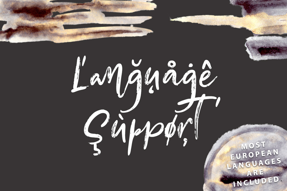 White Sand. Font + Extras. preview 8