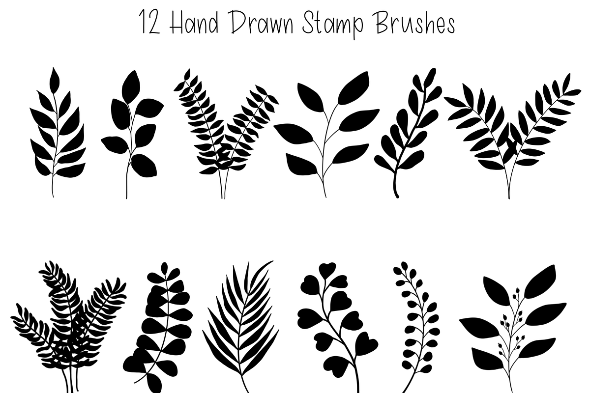 PLANTS BUNDLE - Procreate Stamps, a Brush Add-On by Michelle Kirsch Creative (Photo 9 of 12)