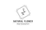Minimalist Wedding Flower Logo Set, a Branding & Logo Template by Dyn Studio (Thumbnail 4 of 6)