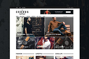 Cronus - Men's Fashion WP Magazine, a WordPress Template by EasyBlog Themes (Thumbnail 1 of 4)