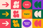 CS Rosbery – Bold Font, a Sans Serif Font by Craft Supply Co. (Thumbnail 3 of 8)