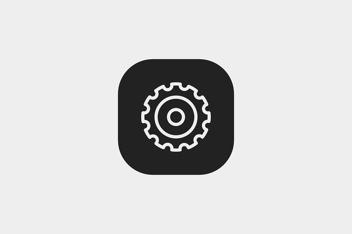 Settings, an Outline Icon by Jordy (Photo 2 of 2)