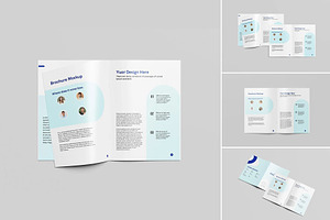 A4 Brochure Mockup, an Advertising Mockup by Se٧enStudio
