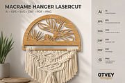 Dragonfly Macrame Hanger Lasercut, an Object Graphic by OTVEY DESIGN (Thumbnail 8 of 13)