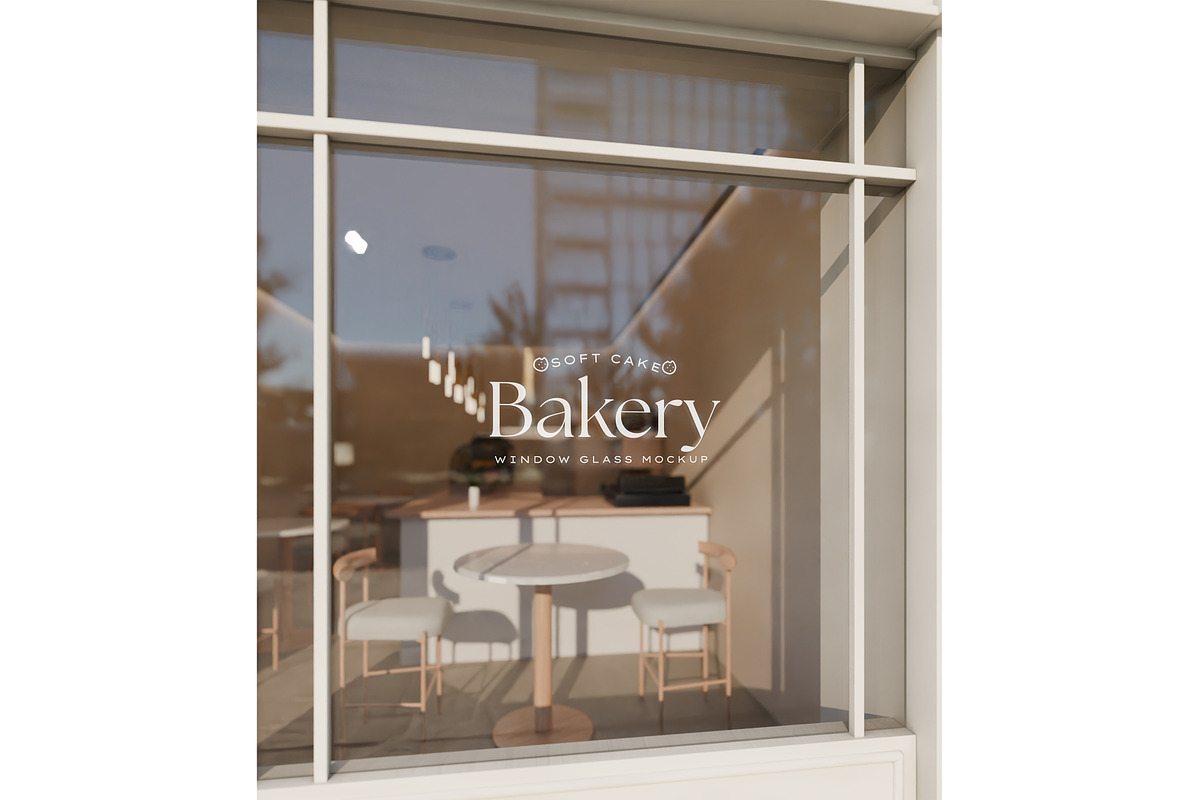 Logo Mockup on Glass Window Shop, an Advertising Mockup by Mockthethics. (Photo 2 of 4)