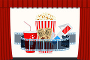 Cinema and Movie Themes, a Decorative Illustration by TAlex (Thumbnail 2 of 6)