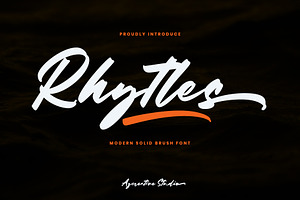Rhytles - Modern Brush Script