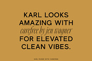 Karl – Cool Sans w Unique Alternates, a Sans Serif Font by Local Desk Designstudio (Thumbnail 7 of 28)