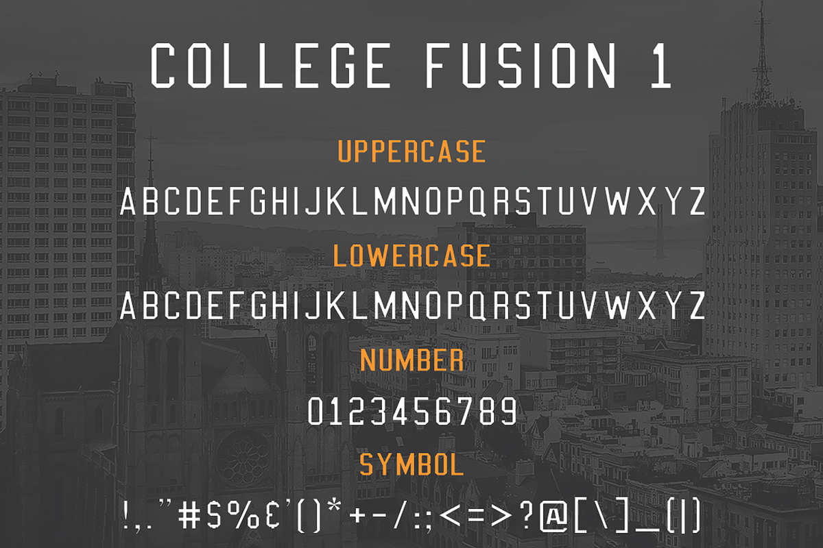 College Fusion Font Combo, a Sans Serif Font by GlitzyGrapix (Photo 11 of 12)
