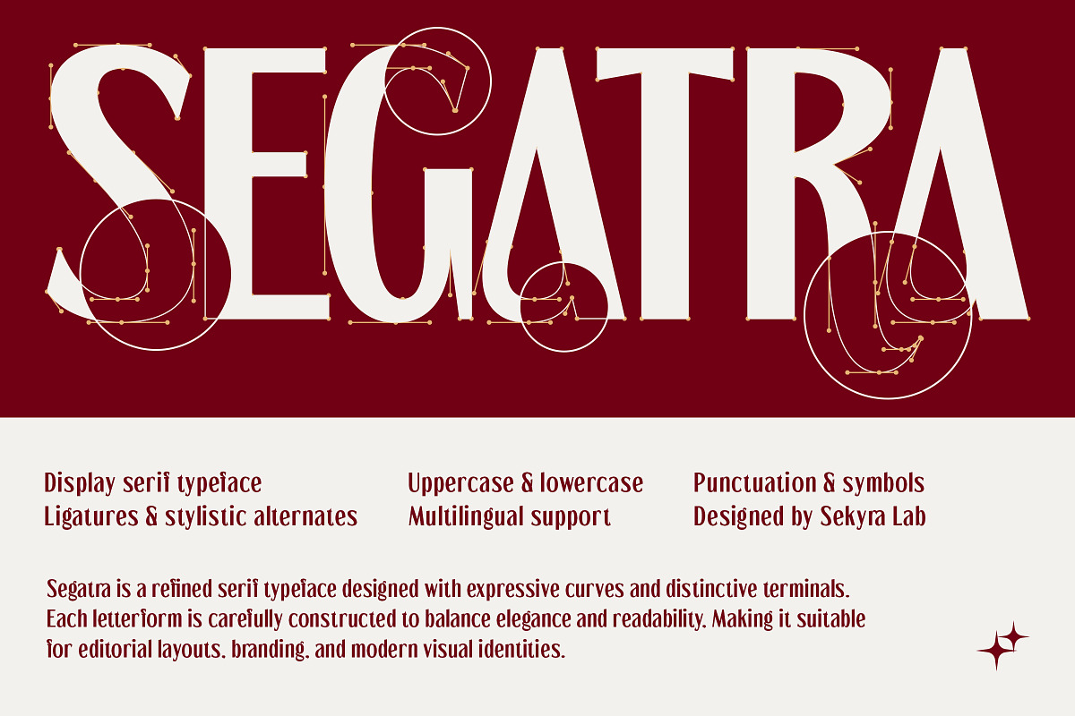 Segatra - Elegant Display Serif Font, a Serif Font by Sekyra Lab (Photo 5 of 10)
