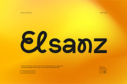 Elsanz || Modern Sans Serif Font, a Sans Serif Font by Ermedia Studio (Thumbnail 1 of 10)