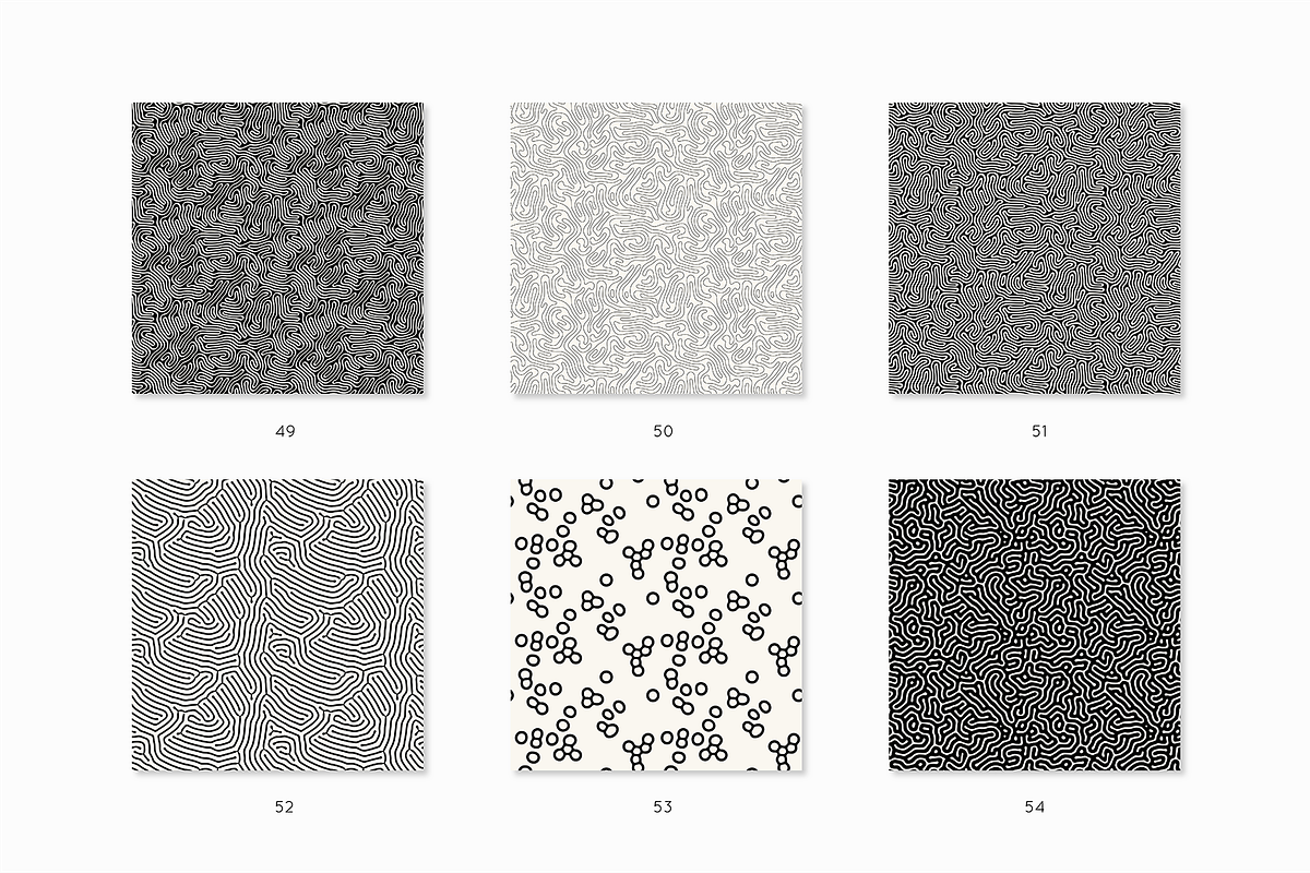 Biophilic Patterns Bundle, a Pattern Graphic by Curly_Pat (Photo 11 of 13)