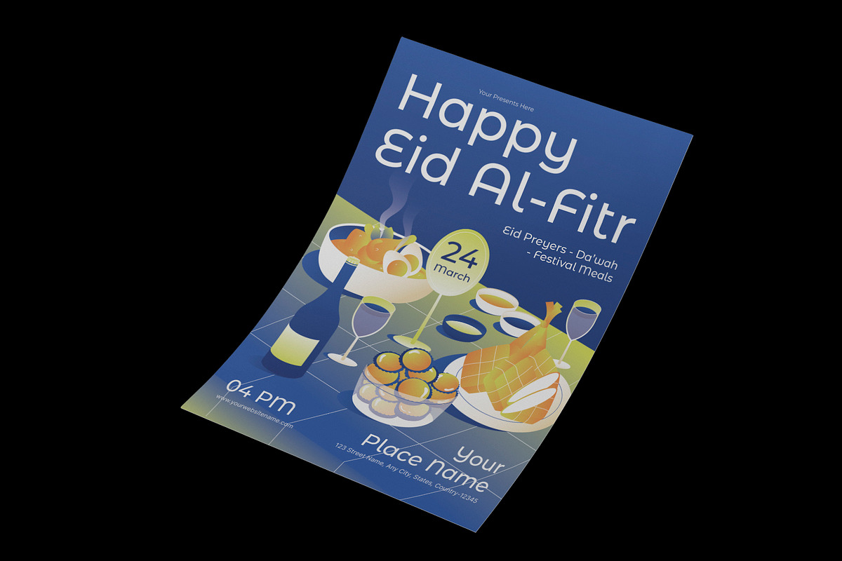 Eid Al Fitr Flyer, a Flyer Template by Neermana (Photo 2 of 4)