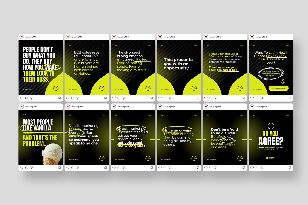 Instagram Sales Expert Posts (CANVA), a Social Media Template by AndrewPixel (Photo 3 of 12)