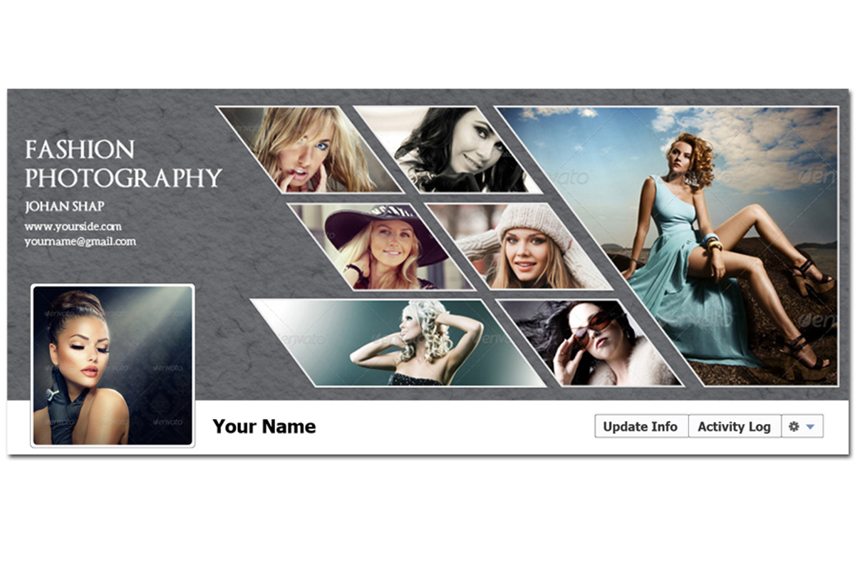 Photography facebook timeline 5 in 1, a Social Media Template by Template Shop (Photo 4 of 6)