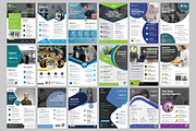 Corporate Business Flyers Bundle, a Flyer Template by evgenystudio (Thumbnail 16 of 27)