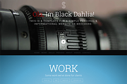 Black Dahlia, a Websites & App Template by Made in Cardiff (Thumbnail 2 of 3)
