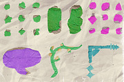 Collage Art 125+ Paper Elements, an Object Graphic by Megan Aili Designs (Thumbnail 9 of 24)
