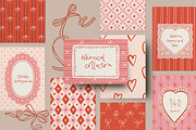 Whimsical Love Frames and Bows, an Object Graphic by DesignThatMatters (Thumbnail 1 of 11)