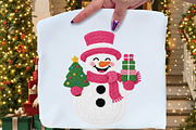 Christmas Snowman Png, Faux Yarn Png, an Illustration by Craft Nest (Thumbnail 2 of 5)