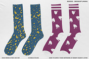 Socks - Mockup (High), a Merchandise Mockup by DaldSgh (Thumbnail 3 of 12)