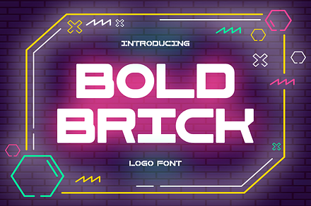 Bold Brick - Logo Font, a Font by PutraCetol Studio