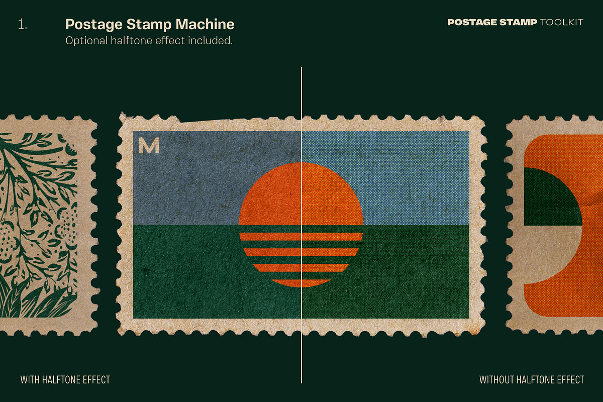 Postage Stamp Toolkit, a Packaging Mockup by Mocku (Photo 6 of 22)