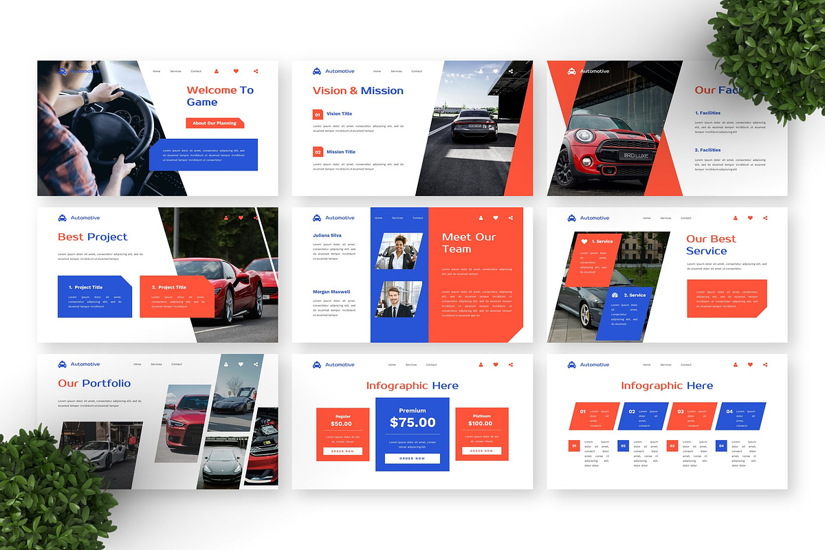 Automotive - Car Keynote preview 6
