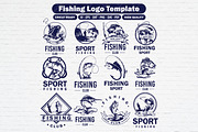 Fishing Fisherman logo bundle, a Branding & Logo Template by Guavanaboy (Thumbnail 1 of 6)