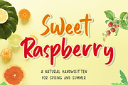 Sweet Raspberry, a Script Font by Mozatype (Thumbnail 1 of 11)