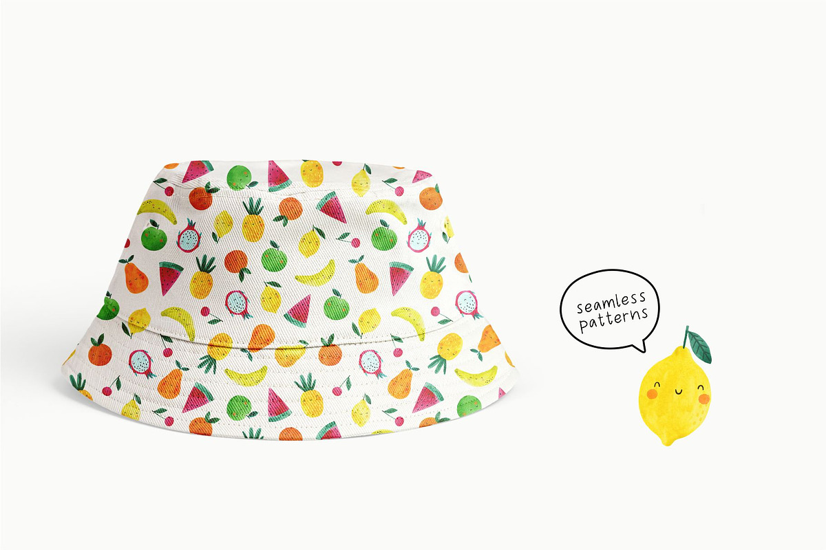 Cute Watercolor Fruit, a Food Illustration by Cute And Wild (Photo 5 of 6)