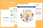 Social Media Content Planner, a Stationery Template by Local Marketing Templates (Thumbnail 2 of 6)