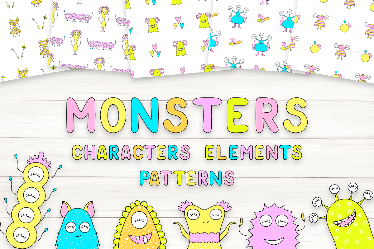 Monsters, an Animal Illustration by My Sweet Dreams (Photo 1 of 8)