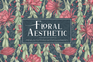 Floral Aesthetic Vintage Patterns