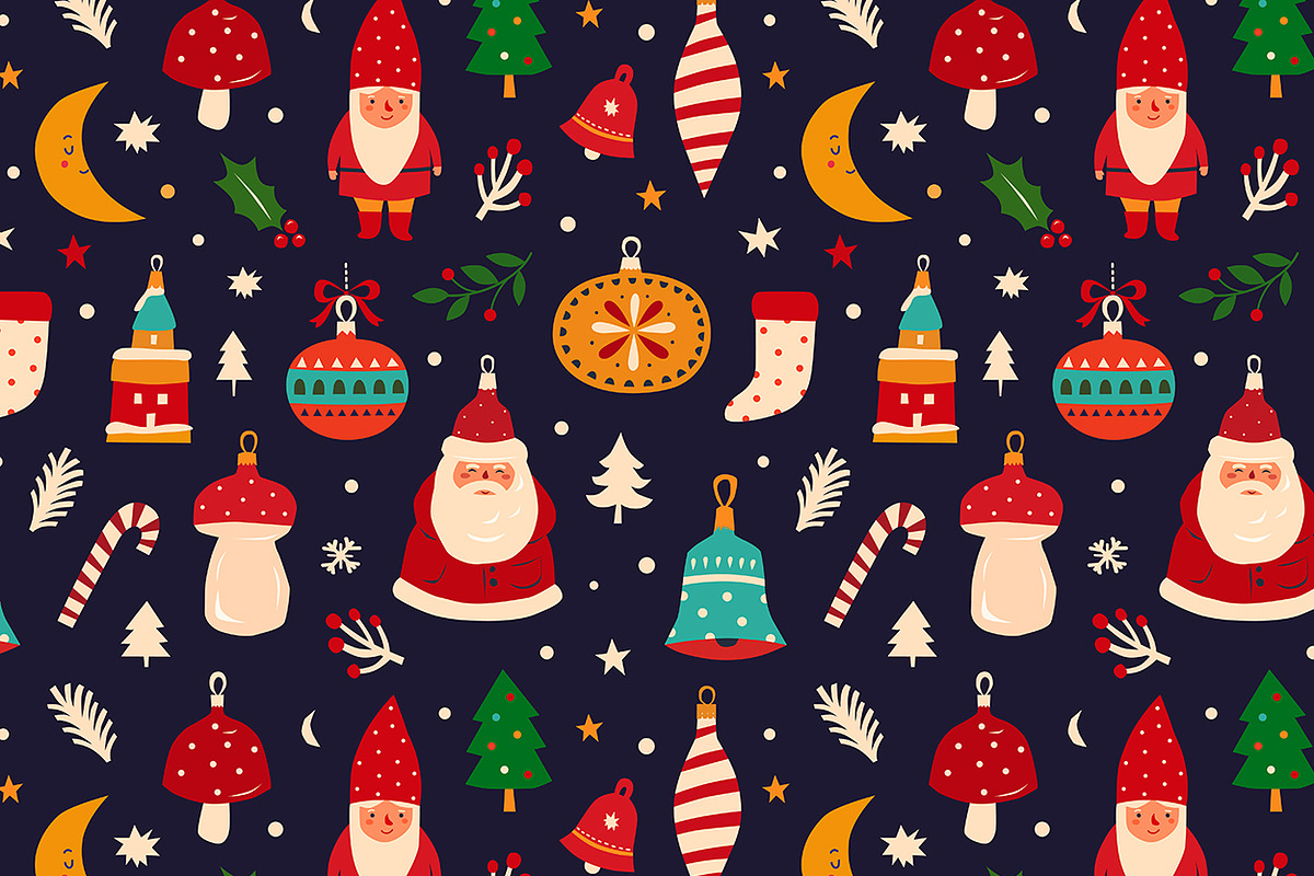 Merry Christmas collection, a Seasonal Illustration by MoleskoStudio (Photo 19 of 22)