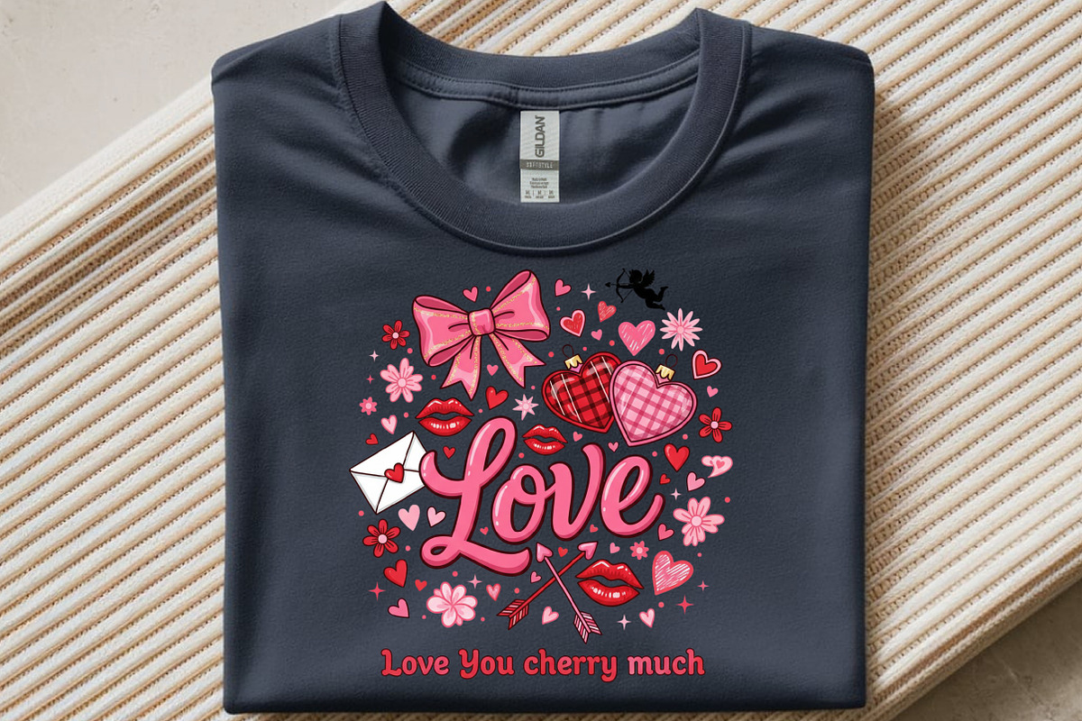 Love You Cherry much PNG, an Illustration by SinaCreation (Photo 9 of 11)