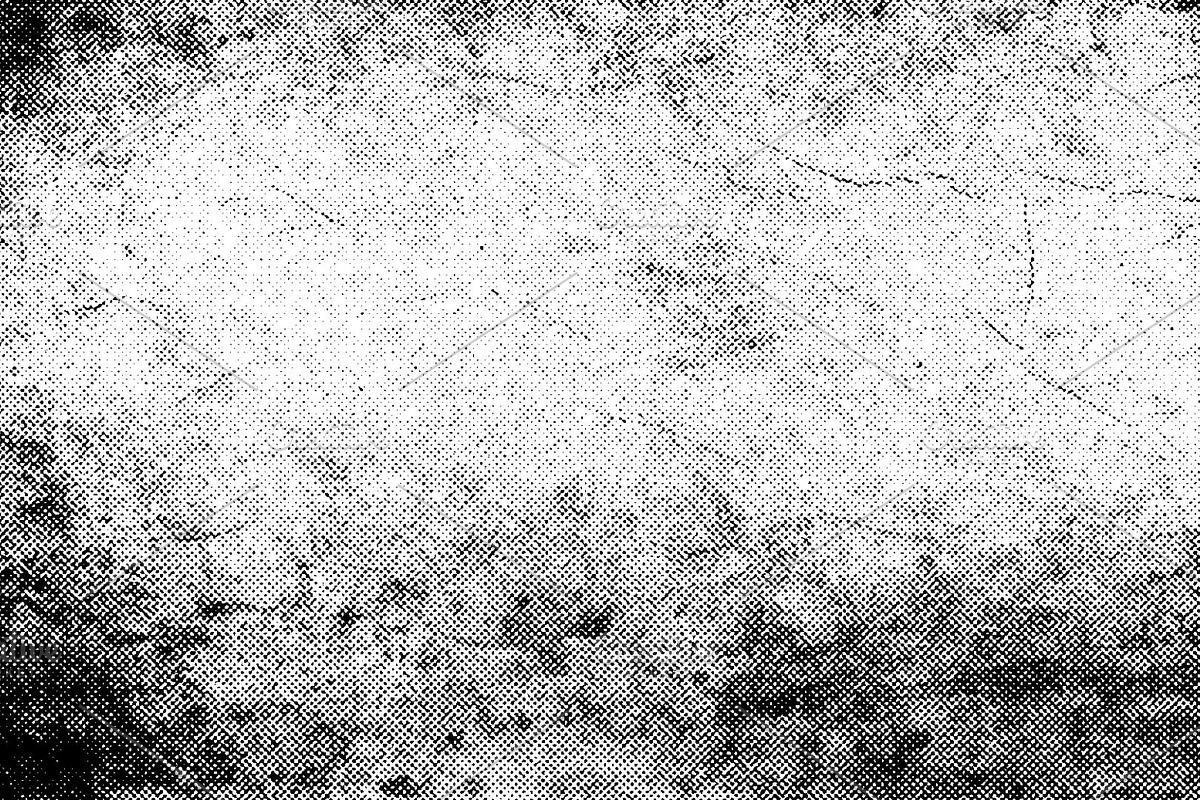 5 Halftone Grunge Textures, a Texture Graphic by P-G-H (Photo 2 of 6)