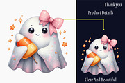 Cute Halloween Clipart, a Graphic by designcity5 (Thumbnail 4 of 5)